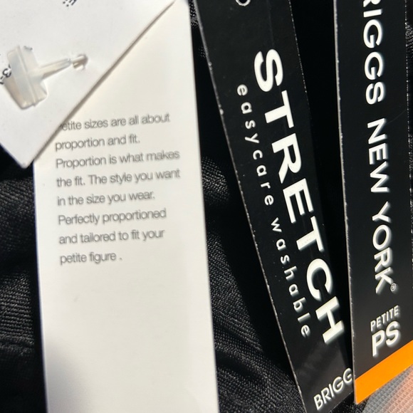 Briggs New York Skirt Black Stretch Small - Picture 9 of 9